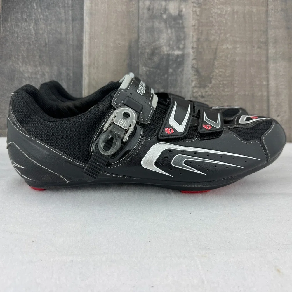 Pearl Izumi Race RD Road Cycling Shoes Mens EU 47 US 13 Black Red‎ 3-Bolt